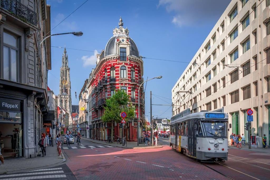 Mubi-Stay - Appartement Chalereux Au Centre Ville D'Anvers Kültér fotó